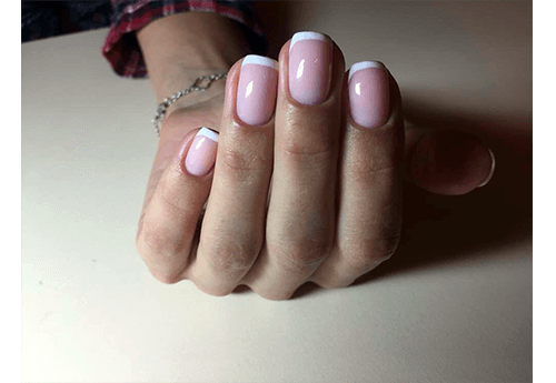 Маникюр френч, фото