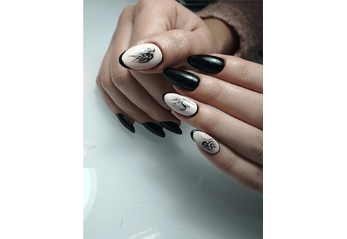 Маникюр френч, фото